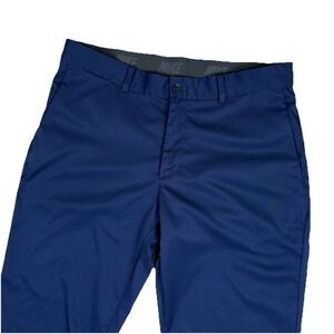 Nike Flex Golf Pants Mens 32x32 Blue Performance Stretch Dri Fit Standard